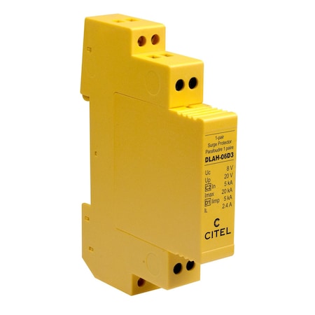 Citel Surge Protection Device, 6V, 2 Wires DLAH-06D3